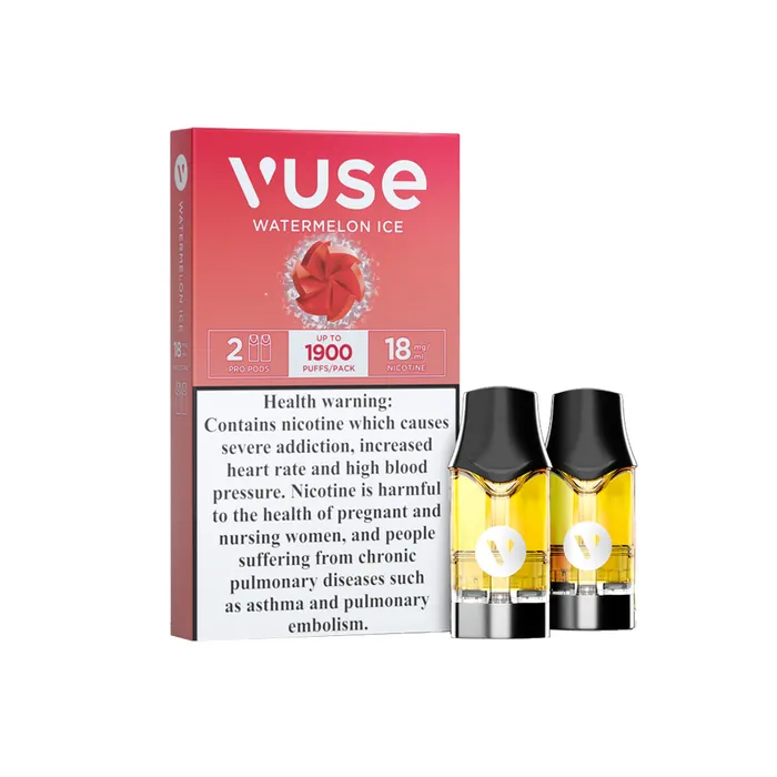 VUSE EPOD CAPS CRISP WATERMELON / WATERMELON ICE 2 X 18MG/ML – Vapester